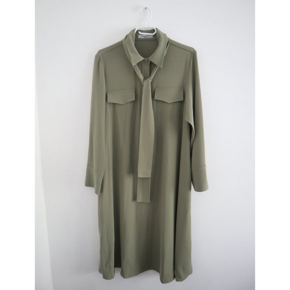 Brian Bailey Shirt Dress with Self Belt - Picture 6 of 11